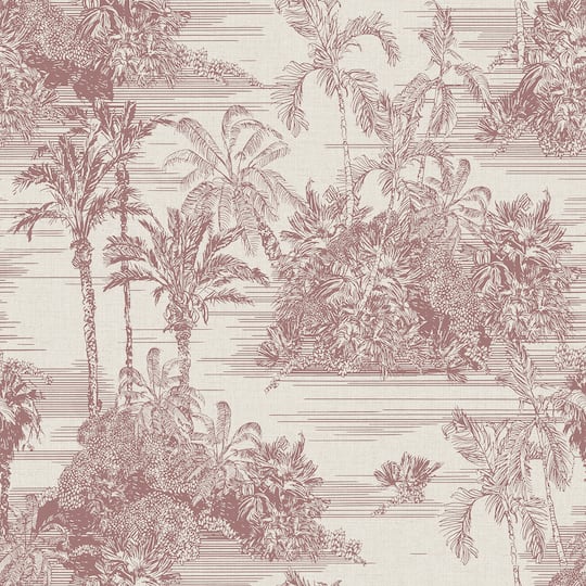 Designs Direct Tropic Archive Toile Peel & Stick Wallpaper